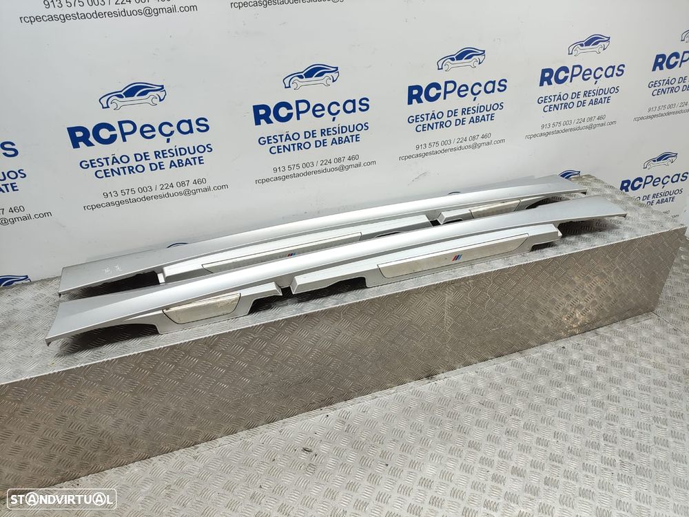 Conjunto Embaladeiras Saias Laterais Esquerda Direita BMW Pack M Serie 1 E87 Original - 6