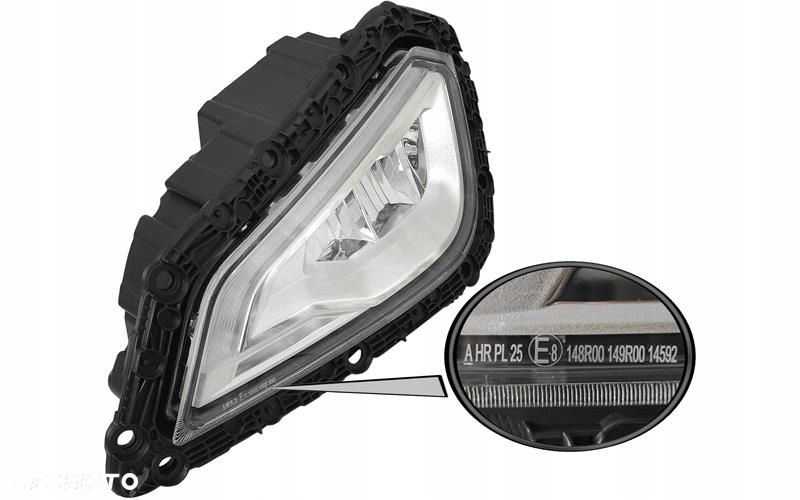 DAF XF XG XG HALOGEN DACHOWY LEWY LED CHROM - 2