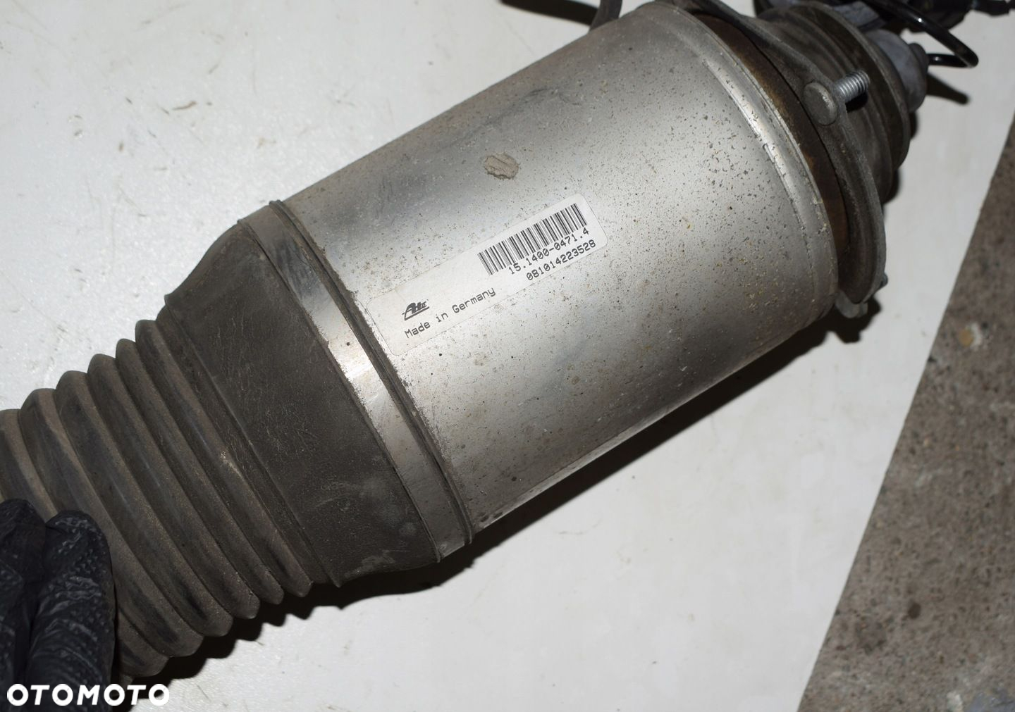 AUDI A8 D3 LIFT AMORTYZATOR PNEUMATYCZNY PRZEDNI LEWY 4E0616039AJ - 6
