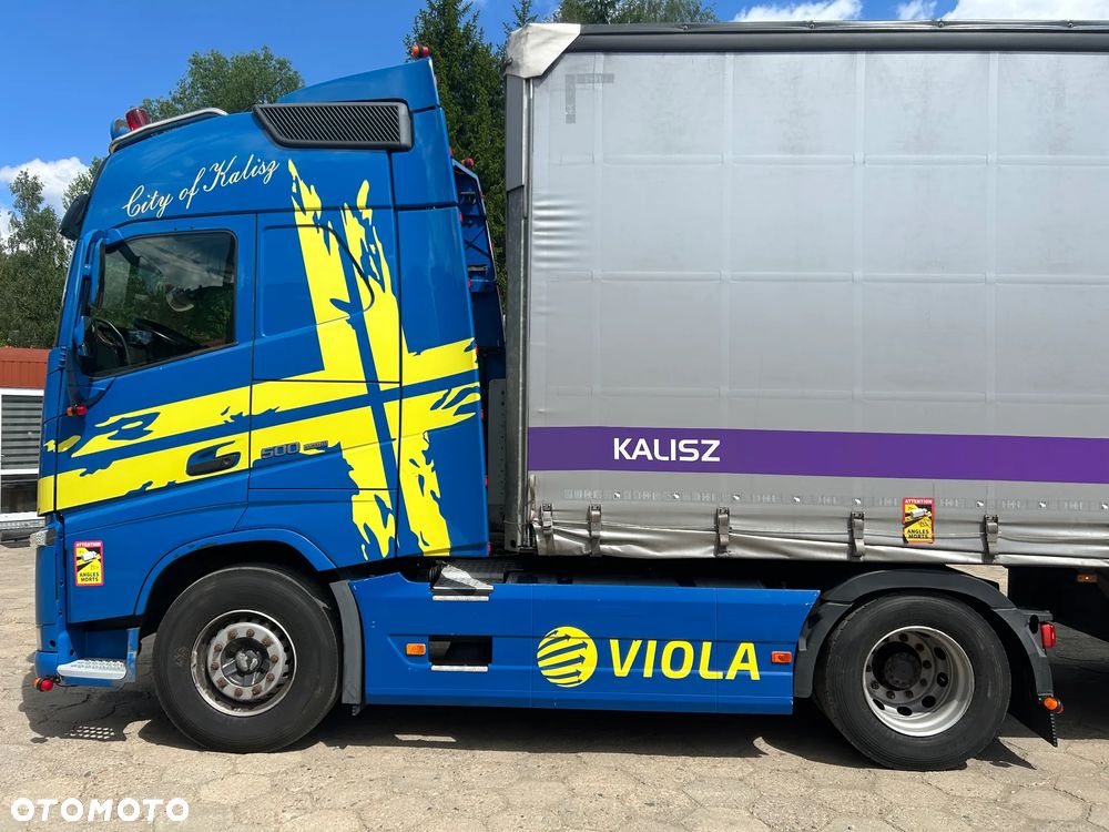 Volvo FH 500 AUTOMAT / HALOGENY ORUROWANIE / FULL SPOJLERY / LED / EURO 6 / TACHOGRAF NOWEJ GENERACJI / PRZÓD NOWE OPONY DUNLOP / 2015 ROK !! - 9