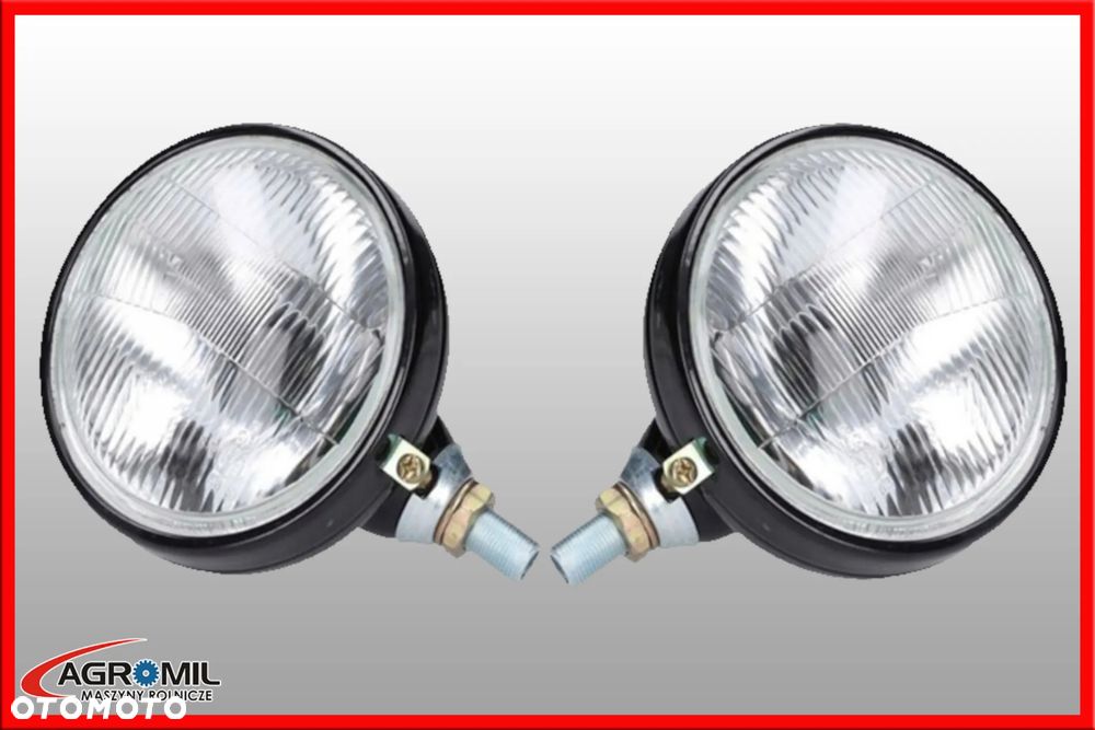 Reflektor lampy przednie C330 C360 c385 metal 2 sztuki kpl - 1