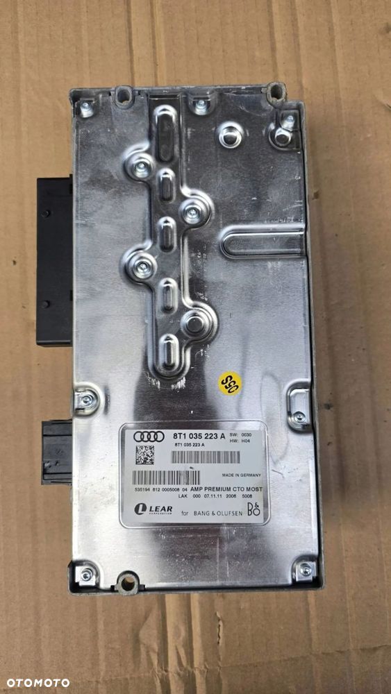 audi a4 a5 q5 wzmacniacz bang olufsen 8t1035223a - 2