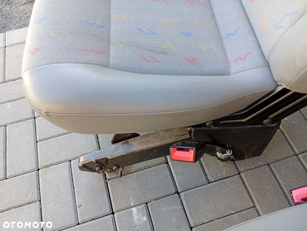 Kanapa Tył Siedzenie II Rząd Ławka Fotel Vw Transporter Caravelle T5 - 22