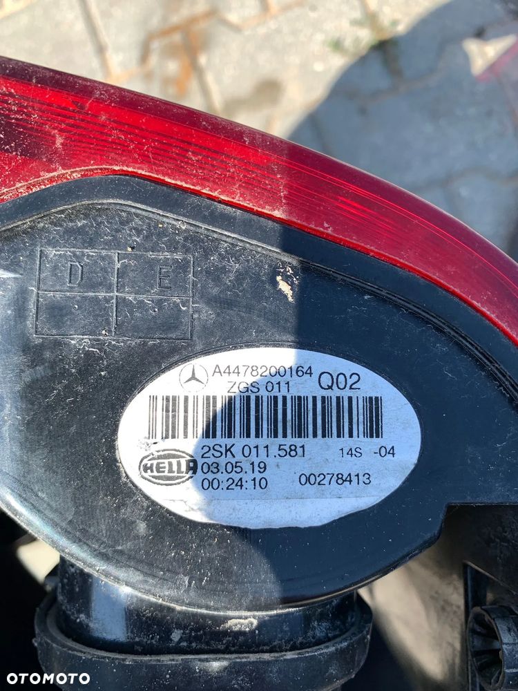 VITO VIANO lampa prawa tył tylna A4478200164 - 3