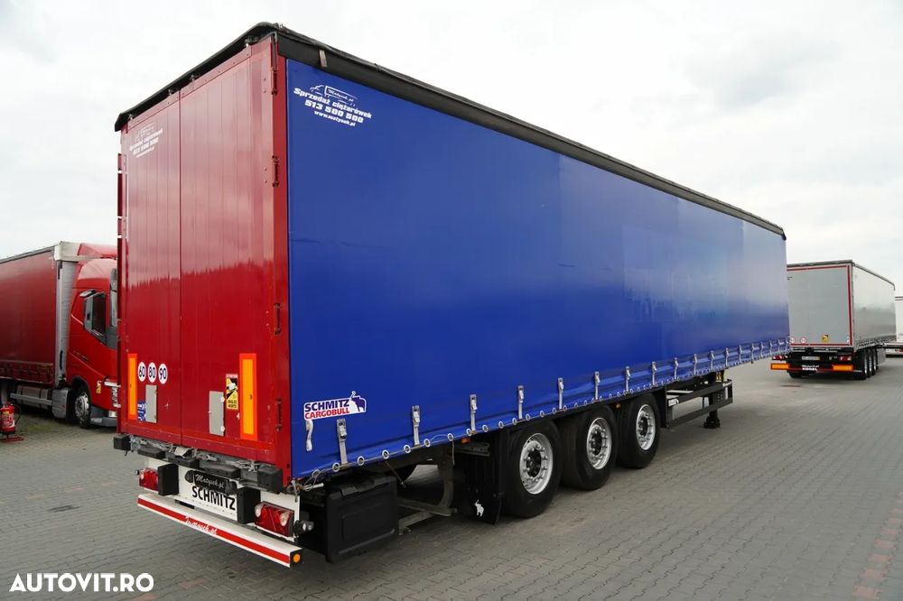 Schmitz Cargobull CORTINĂ / STANDARD / PONT RIDICAT / ACOPERIȘ RIDICAT - 8