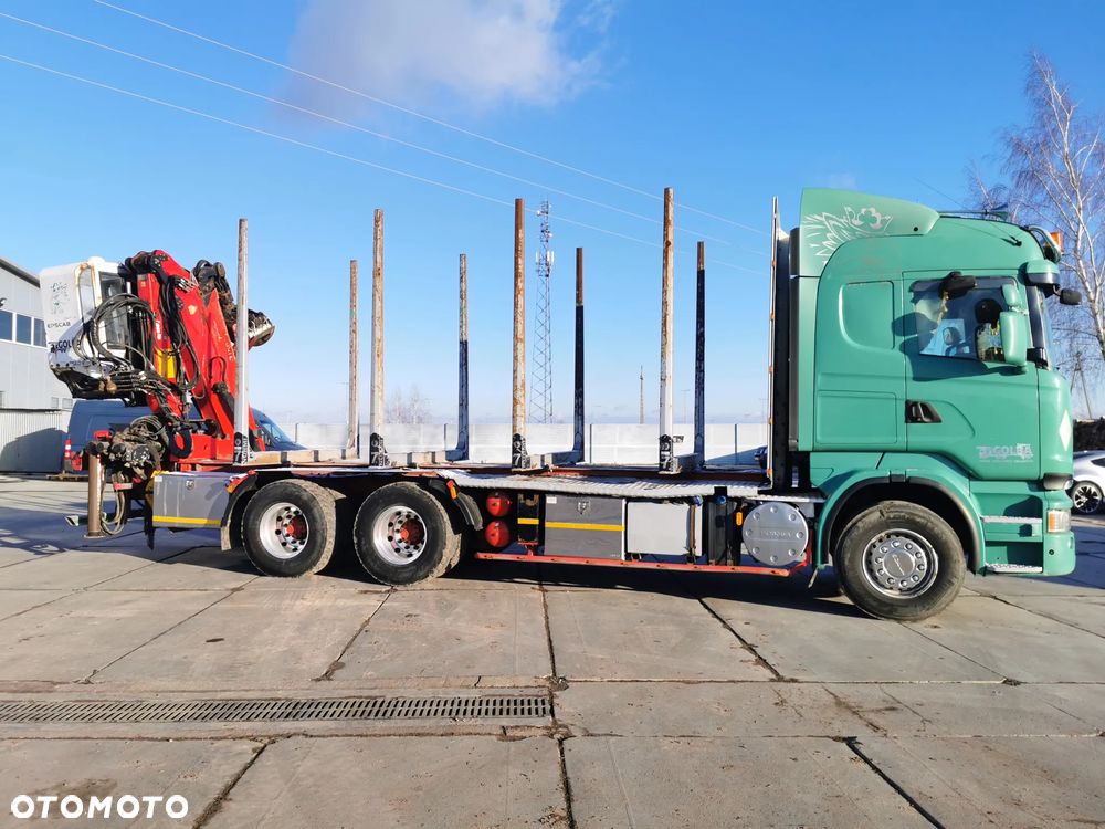 Scania R560, 6x4 do drewna, kłody, stosu, Epsilon Q150z96 - 2