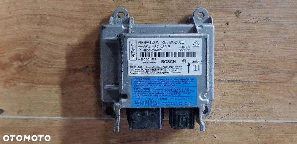 MAZDA 3 BK MODUŁ SENSOR AIRBAG 0265001961 - 1