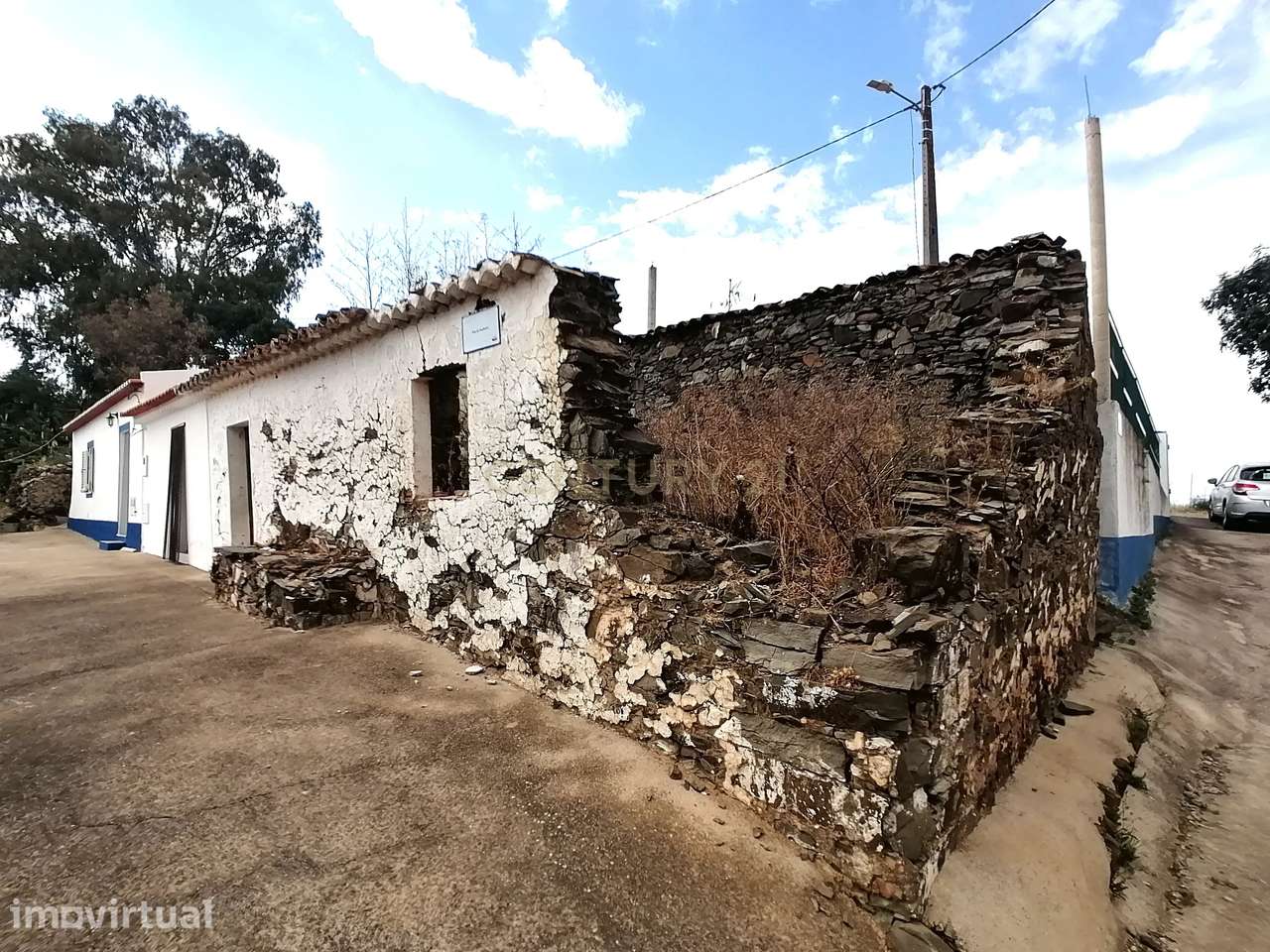 Ruina com projeto aprovado para T1 em Espirito Santo, Mertola - Grande imagem: 5/16
