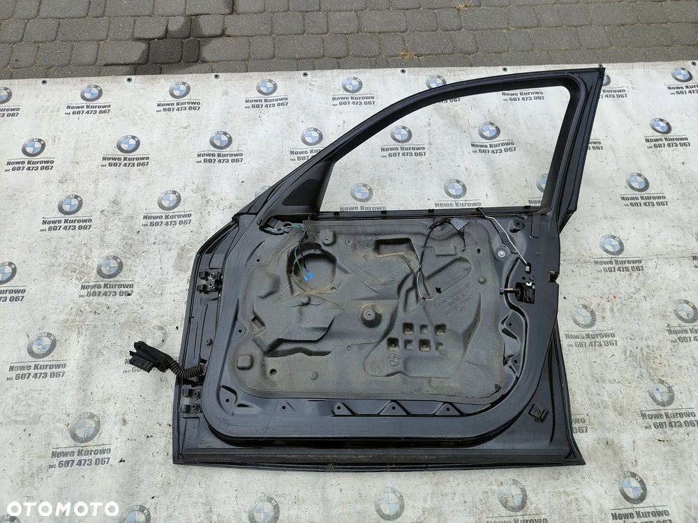 BMW E87 Drzwi prawe przednie przód Black Sapphire 475 - 8