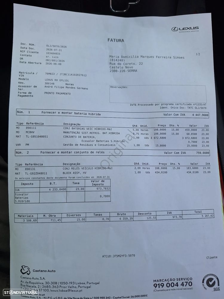 Lexus RX 450h Business P.Executive - 2