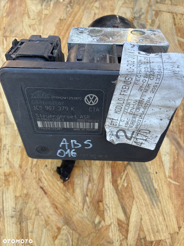 Vw GOLF IV SKODA OCTAVIA I POMPA STEROWNIK ABS 1J0614417 D 1C0 907 379 K