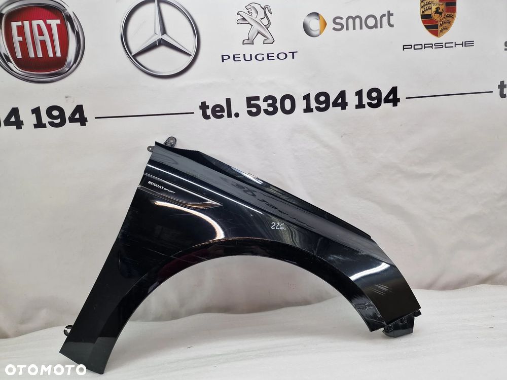 RENAUL MEGANE IV 16- PRAWY BŁOTNIK PRZEDNI PRZÓD , NR 631005296R , NR AUKCJI BŁ226 - 1