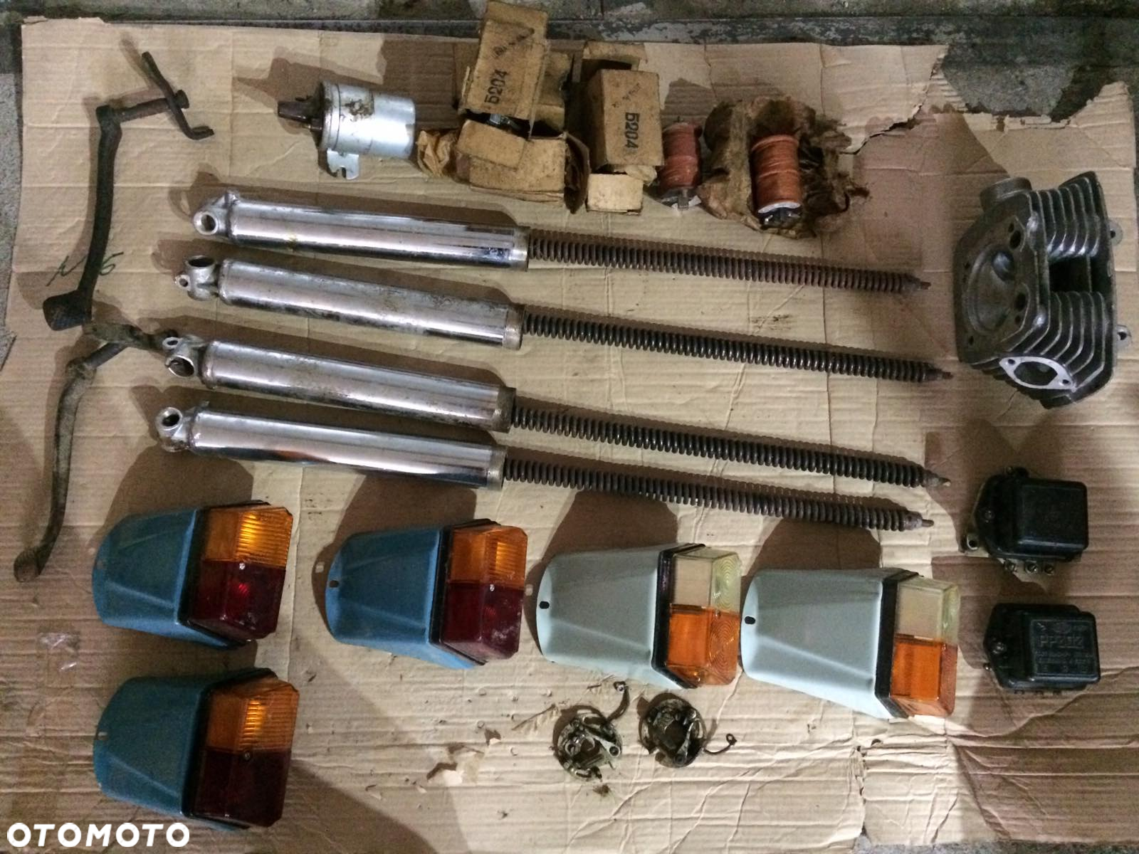 K750 M72 Dniepr Ural Cylindry tłoki wał sprzęgło - 13