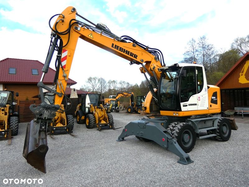 Liebherr 914 Compact / Super Stan / Speeder 30km/h / Łapy + pług / - 9