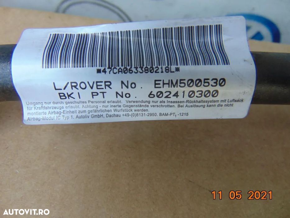 Airbag Cortina range rover land rover discovery 3 discovery 4 cortine - 2