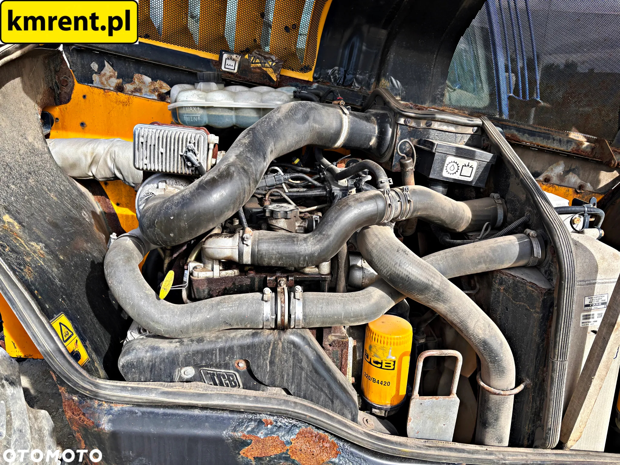 JCB 531-70 ŁADOWARKA TELESKOPOWA 2015R. | JCB 528-70 ,536-70, 536-60, MANITOU 731 845 731, MERLO - 30
