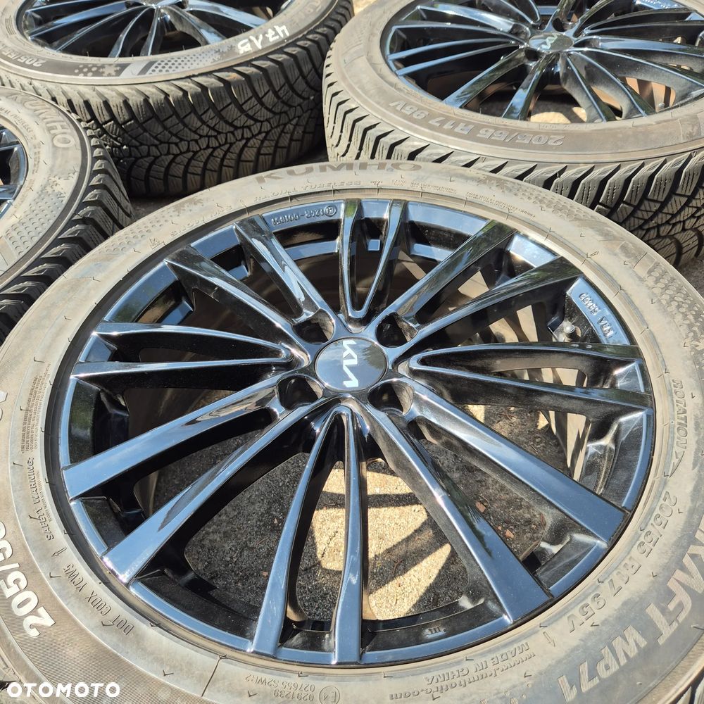 ZIMA KOŁA 4x100 KIA STONIC HYUNDAI BAYON 205/55 R17 - 8mm - 6