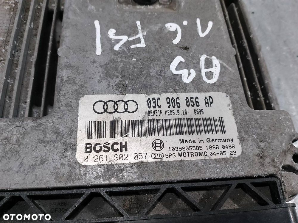 KOMPUTER, STEROWNIK AUDI A3 ( 8P1 ) 03C906056AP 0261S02057 1.6 FSI - 2