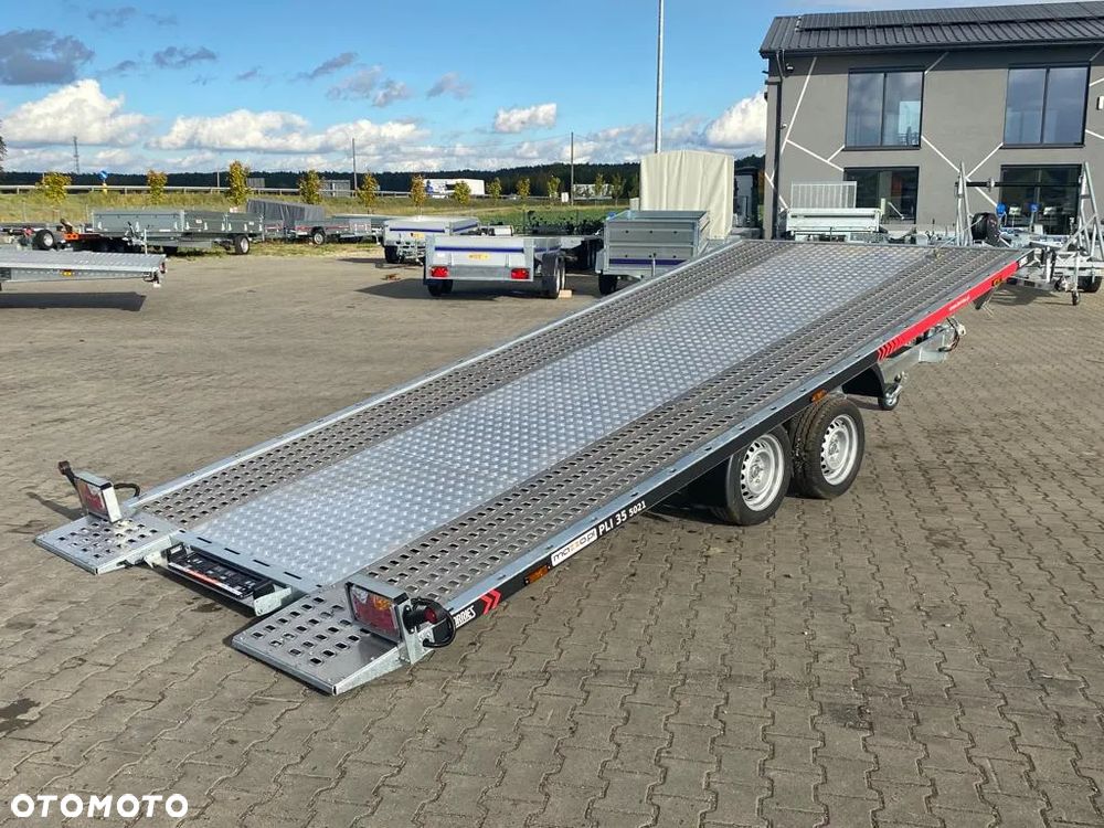 Lorries Dostawa laweta uchylna grawitacyjnie 500x201cm DMC3500kg LAMPY LED, platforma, wypełnienie z blachy alu - 15