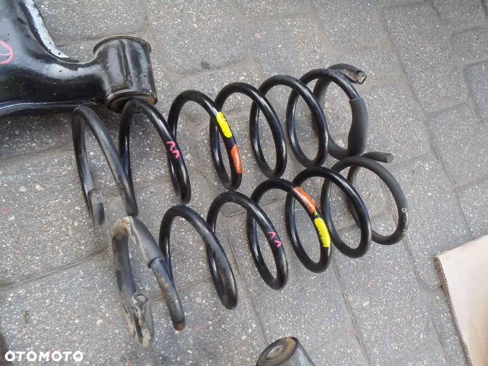 sprężyna sprężyny amortyzator tył tylne fiat panda II seicento cinquecento punto I II lift orginał - 8