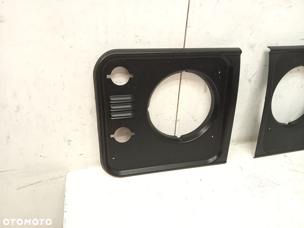 Land Rover Defender L316 atrapa grill maskownica oslona lampy przod lewa prawa - 3