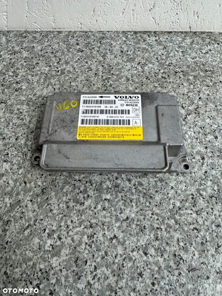 moduł airbag volvo s60 ii v60 i 2011-2018 31423599 - 1