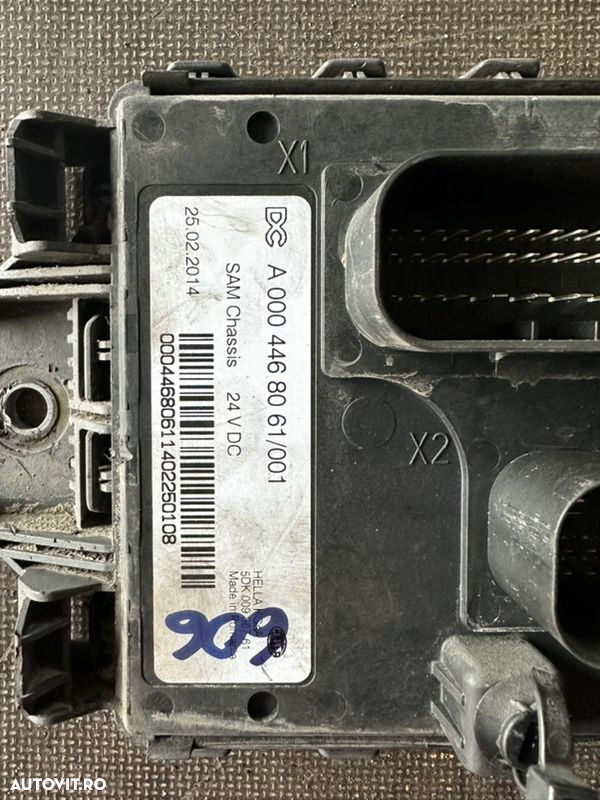 calculator sam chassis mercedes actros mp4 mega a0004468061 - 2