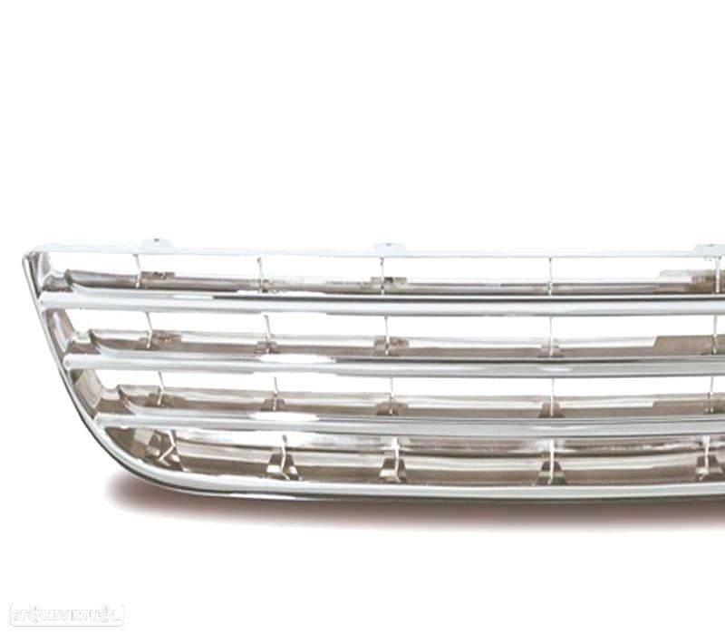 GRELHA FRONTAL VOLKSWAGEN VW POLO 05-09 CROMADA - 3