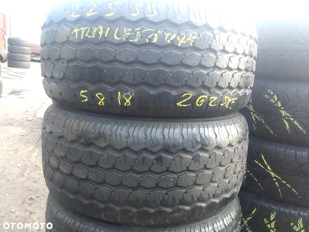 225/55R12C 12 C 104N Opony Letnie Lato Całoroczne Wielosezonowe M+S TRAILERMAXX RADIAL Cheng Shin 6mm do lawety przyczepy Legnica ALU-RAD 225/55 - 3