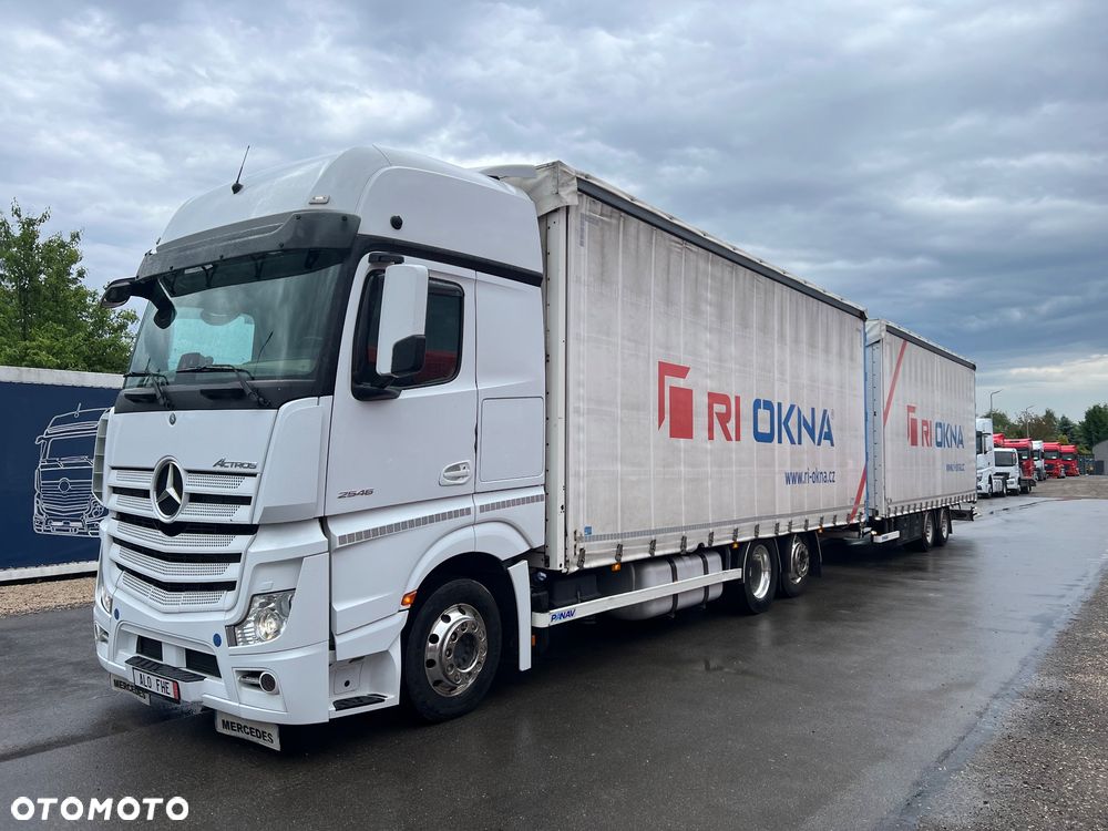 Mercedes-Benz ACTROS  MP4 euro6 6x2 jumbo zestaw  120m 38palet - 2
