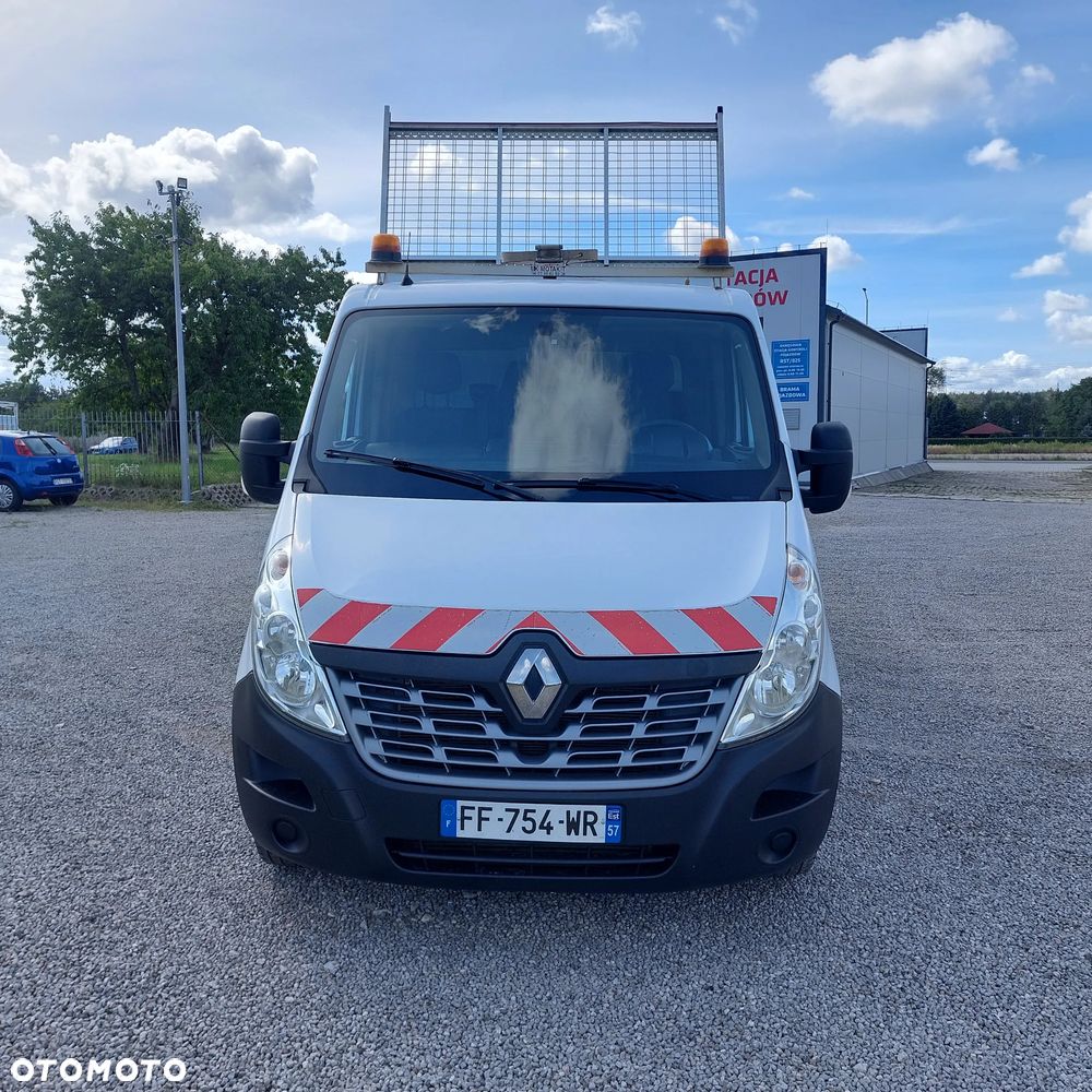 Renault Master/ wywrotka aluminiowa/ kamera cofania/ gwarantowany przebieg/klima/ hak/ Francja - 3