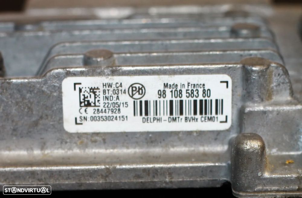 CENTRALINA START/STOP PEUGEOT 308 SW - 5