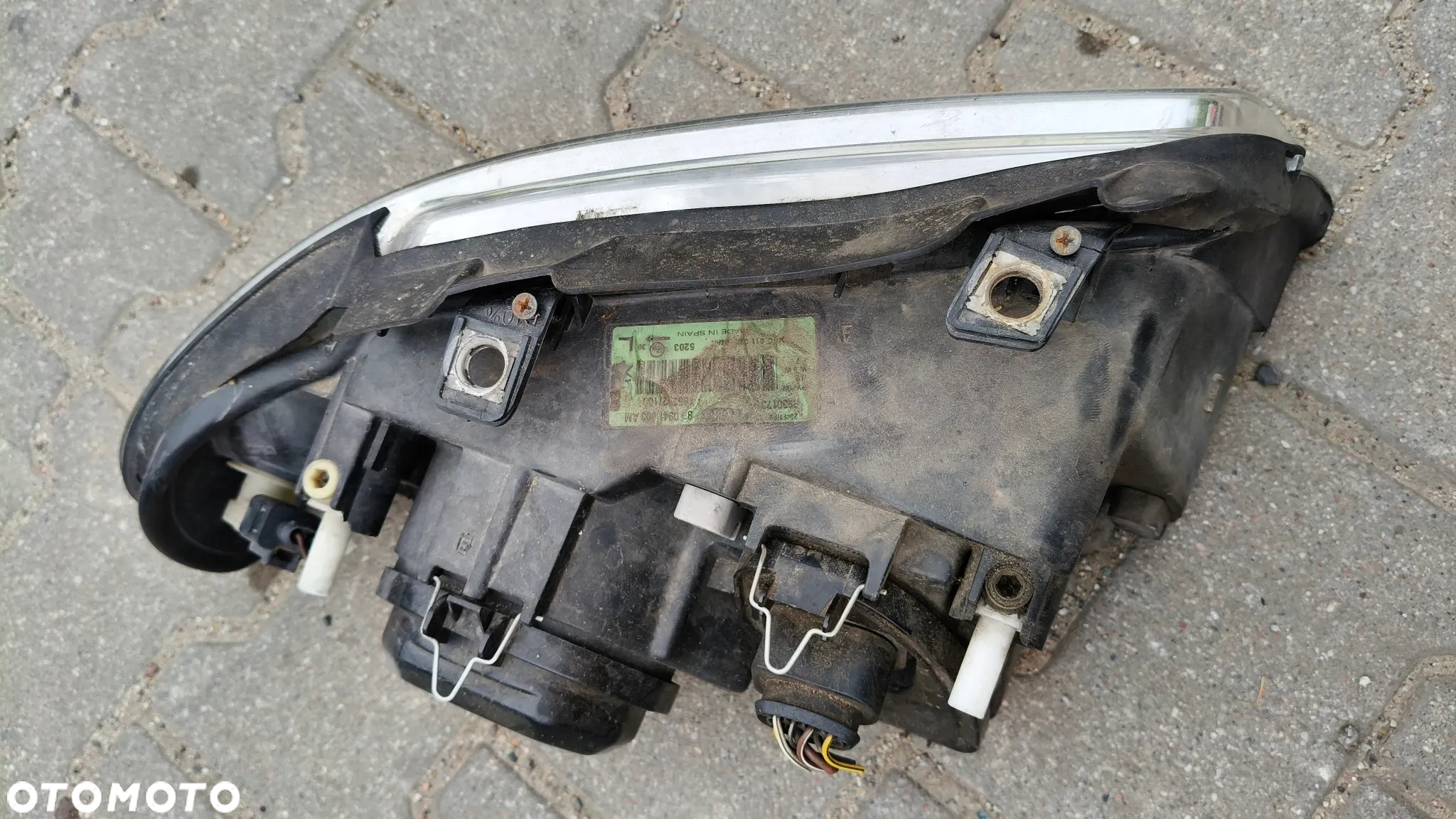 Lampa przód lewa prawa audi a4 B5 lift - 10