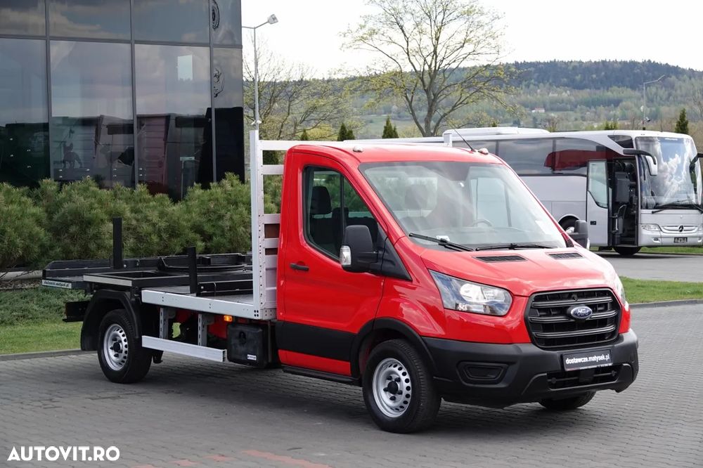 Ford TRANSIT 350 / PLATFORMĂ / MANUALĂ / 3 LOCURI / MASĂ NETĂ 3500 KG / - 6