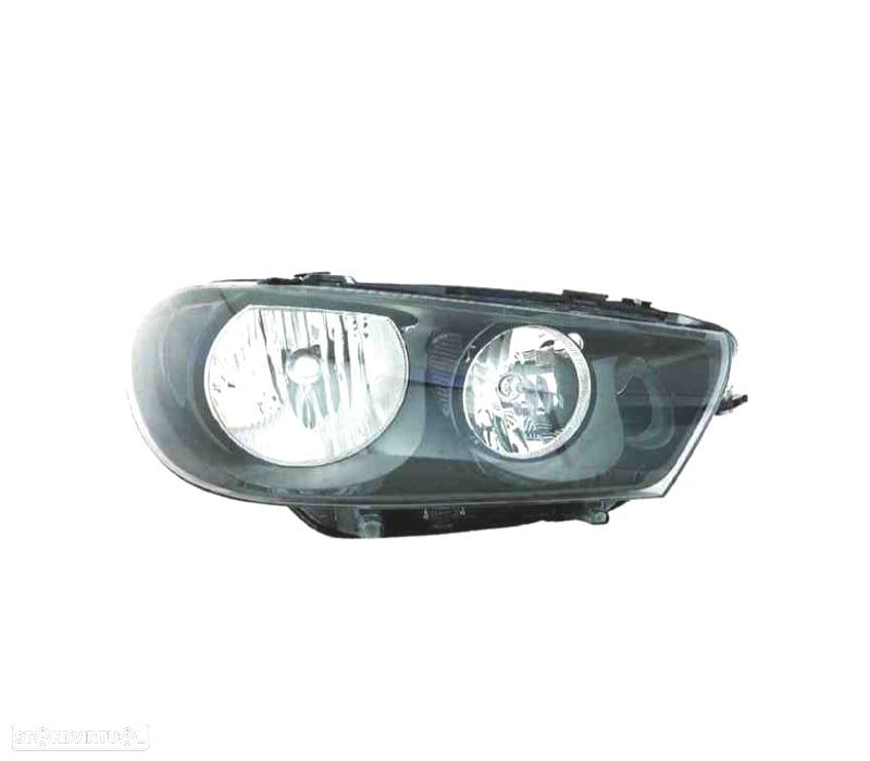 FAROL DIR PARA VOLKSWAGEN VW SCIROCCO 08-14 FUNDO PRETO - 1