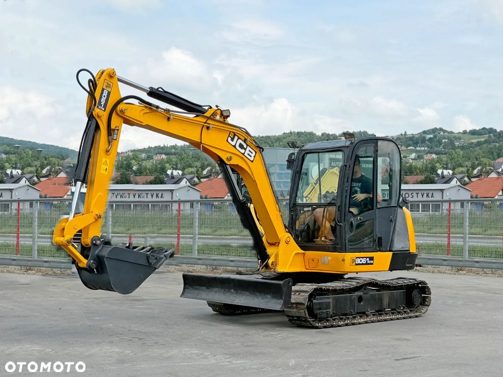 JCB 8061 * Koparka gąsienicowa * STAN BDB - 2