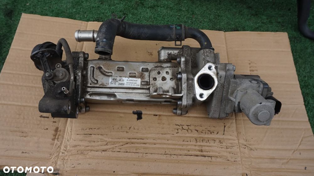 Hyundai IX35 Kia Sportage III 1.7 CRDI zawor EGR chlodniczka 28450-2A850 - 1