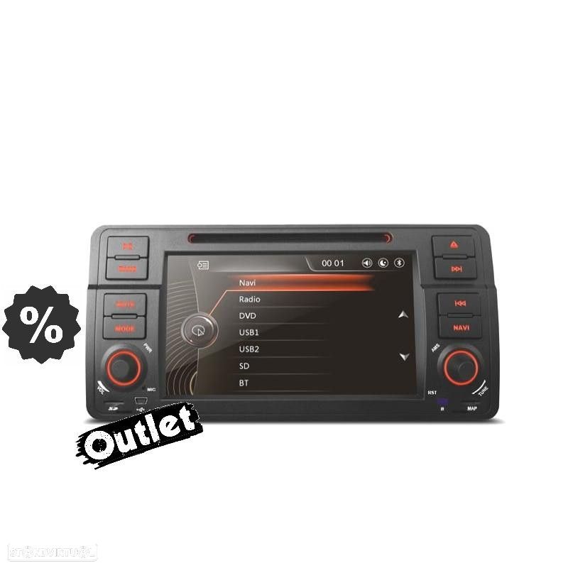 M000342L2 AUTO RADIO 2DIN 7" PARA BMW SERIE 3 E46 98-06 USB GPS TACTIL HD TIPO O - 1