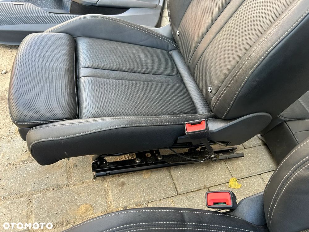 FOTELE KANAPA BOCZKI TUNEL SKODA OCTAVIA 4 IV SKÓRA KOMPLET - 11
