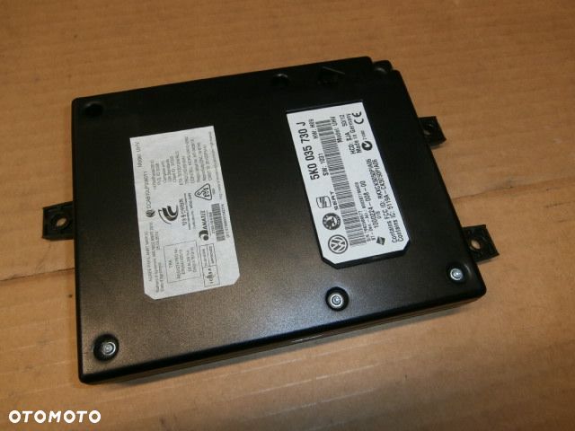 MODUŁ TELEFONU 5K0035730J BLUETOOTH GOLF TOURAN PASSAT EOS SHARAN - 1