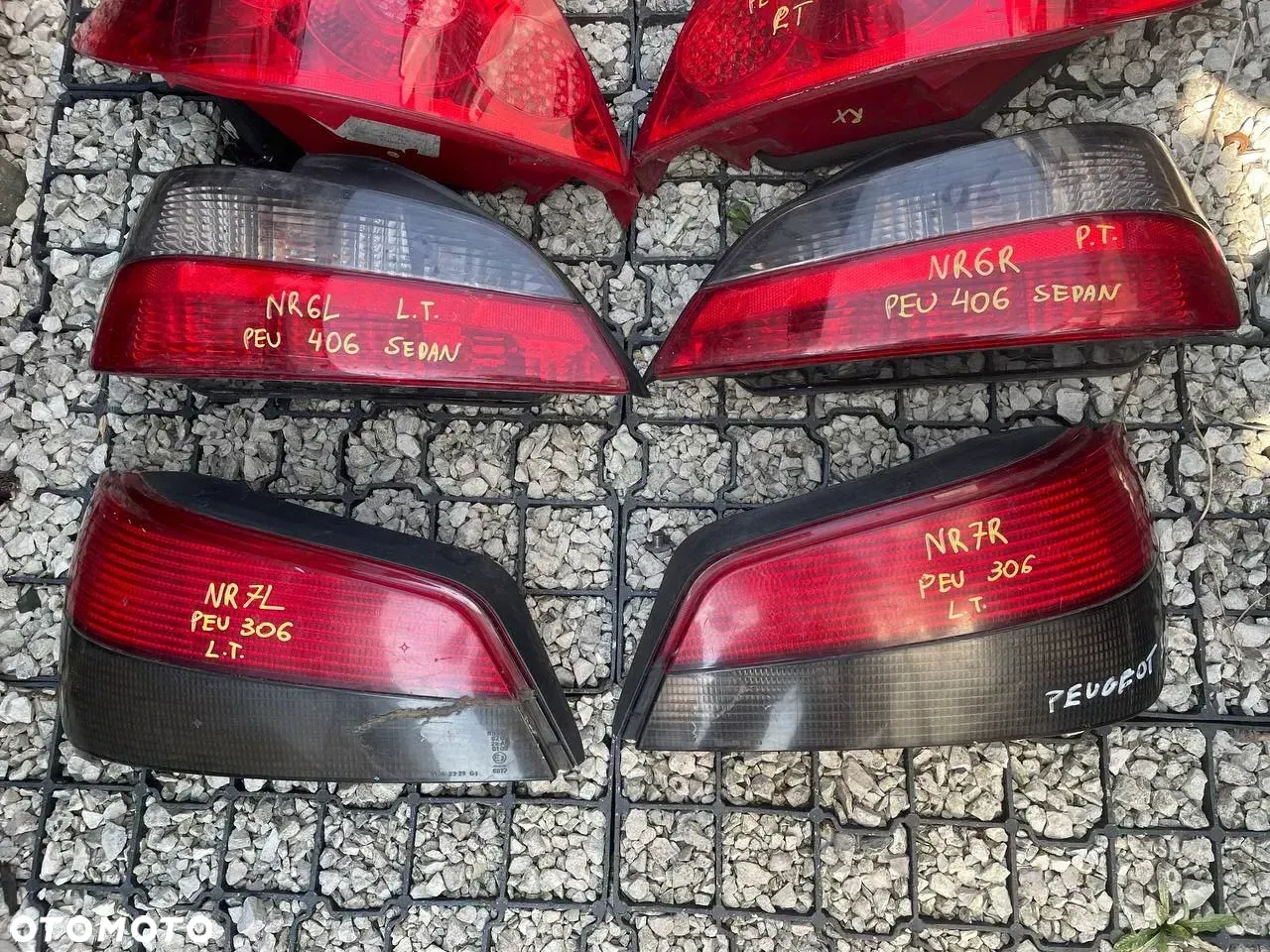 LAMPY TYŁ LEWE PRAWE PEUGEOT - 6
