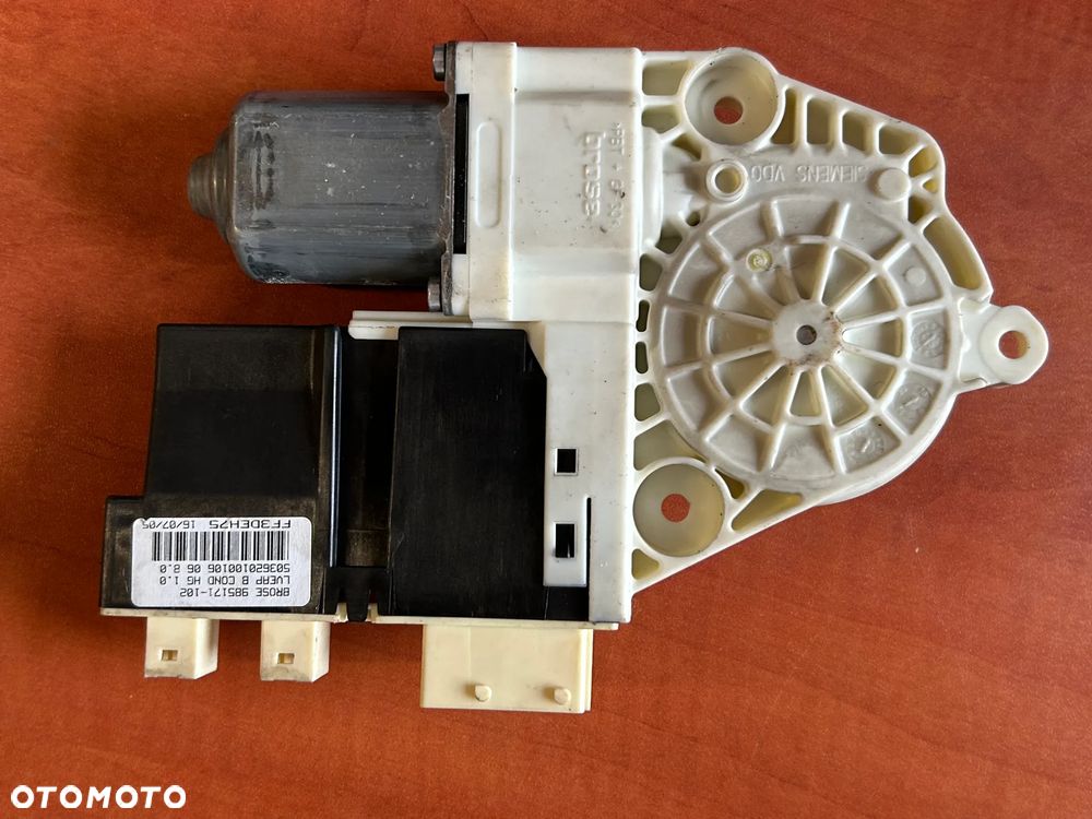 Silniczek szyby lewy przód moduł Peugeot 307 985171-102 - 1