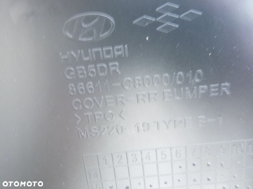 hyundai i20 14r- zderzak tył tylny nowy oryginał - 3