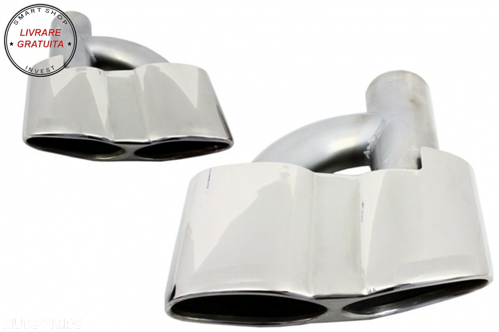 Pachet Exterior Complet LWB Mercedes S-Class W221 (2005-2011) cu Ornamente Tobe Cr- livrare gratuita - 8