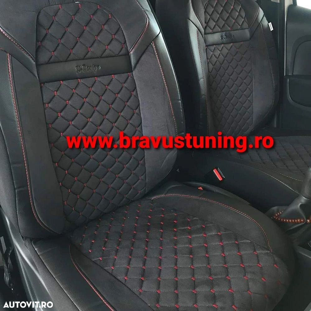 Huse scaun auto LUX Mercedes, BMW, Skoda, Opel, Audi, Kia,Hyundai,Seat - 4