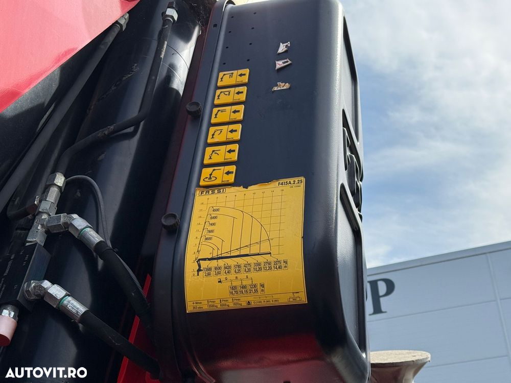 DAF CF 410, Macara Fassi 13.5 tone, an 2019, 17000 km, 260 ore de lucru - 27