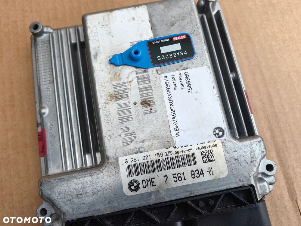 Komputer sterownik silnika BMW N46B20B N46 2.0 150KM 7561834 - 2