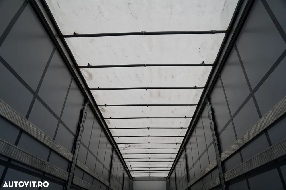 Schmitz Cargobull CORTINĂ / STANDARD / CAMION DIN OȚEL - 9 M / ACOPERIȘ CULISANT / AXĂ CULISANTĂ / - 18
