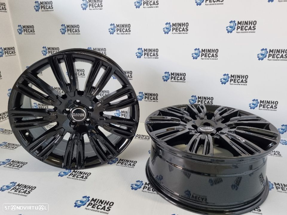 Jantes Range Rover Velar em 20 Preto Brilho - 5