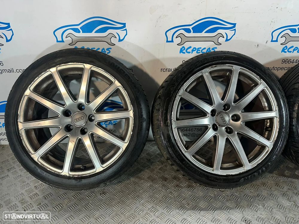 .Conjunto Jantes 18 Audi TT 5x112 9J ET52 8J0601025 - 6